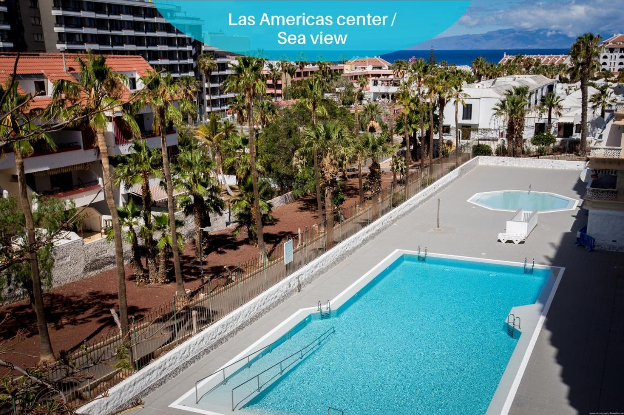 Go2Tenerife Apart'Zebra Pool & Sea View Плая-де-лас-Америкас Экстерьер фото